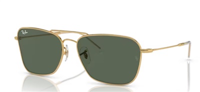 Ray-Ban Caravan Reverse RBR0102S Sunglasses Gold 001/VR CR39 Organic 1.5