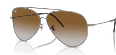Ray-Ban Aviator reverse RBR0101S Güneş Gözlüğü Koyu Gri 004/CB CR39 Organik 1.5