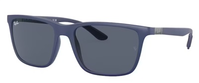 Ray-Ban RB4385 601587: мужские солнцезащитные очки, синие