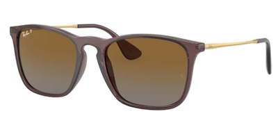 Солнцезащитные очки Ray-Ban Chris RB4187, коричневые 6593T5