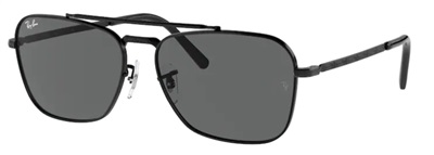 Ray-Ban New Caravan RB3636 Men's Sunglasses, Black 002/B1