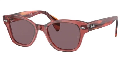 Ray-Ban RB0880S 6639AF — красные поляризационные мужские солнцезащитные очки