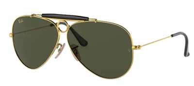 Ray-Ban RB3138 Gold 923931 Mineral Sunglasses