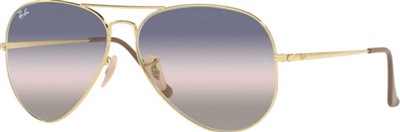 Ray-Ban RB3689 001/GE Gold Men's Sunglasses
