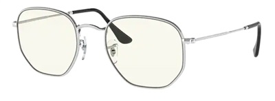 Ray-Ban Hexagonal RB3548 солнцезащитные очки, серебристые 003/BL Photochromic