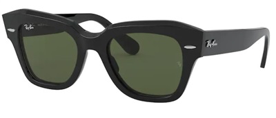 Ray-Ban RB2186 Men's Sunglasses, Black 901/31