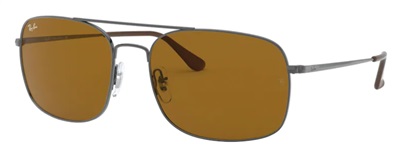 Ray-Ban RB3611 солнцезащитные очки, тёмно-серые 004/33