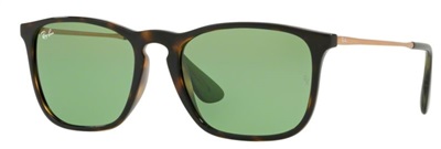 Ray-Ban Chris RB4187 Men's Sunglasses, Brown 6393/2