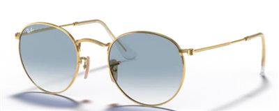 Ray-Ban RB3447N мужские солнцезащитные очки, золотистые 001/3F