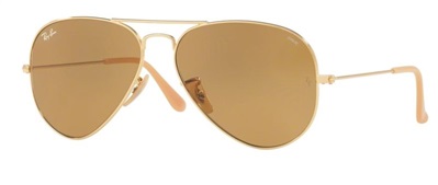Ray-Ban RB3025, мужские солнцезащитные очки, золотистые, 90644I
