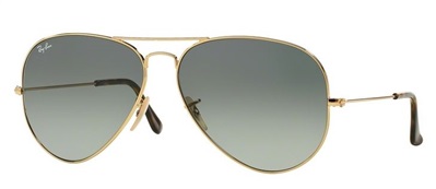 Солнцезащитные очки Ray-Ban RB3025 золотого цвета 181/71 Mineral
