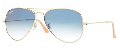 Ray-Ban RB3025 Sunglasses Gold 001/3F Mineral
