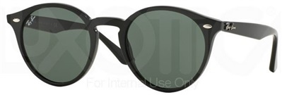 Ray-Ban RB2180 Чёрные мужские солнцезащитные очки 601/71 CR39 Organic 1.5