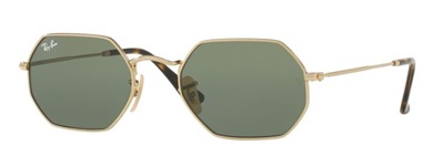 Ray-Ban RB3556N 001 — золотистые солнцезащитные очки