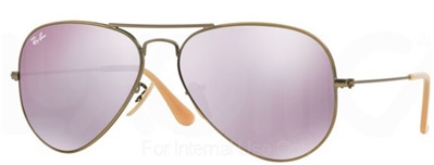 Ray-Ban RB3025 167/4K Copper Mirrored Sunglasses