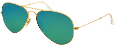 Ray-Ban RB3025 112/19 Gold Mirrored Sunglasses