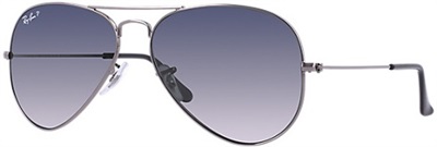 Ray-Ban RB3025 мужские солнцезащитные очки, серебристые, 004/78, поляризационные