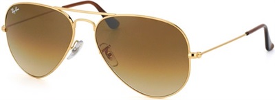 Ray-Ban RB3025 001/51 Gold Sunglasses
