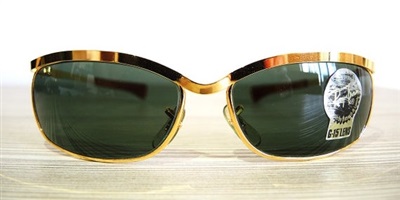 Ray-Ban Olympian VI Deluxe Gold Vintage W1982 Men's Sunglasses