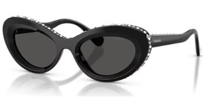 Swarovski SK6061U Black Sunglasses
