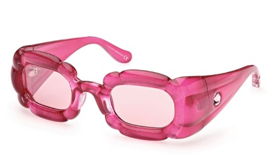 Swarovski Dulcis Eyewear SW5625298 Güneş Gözlüğü SK0335 72U Pembe