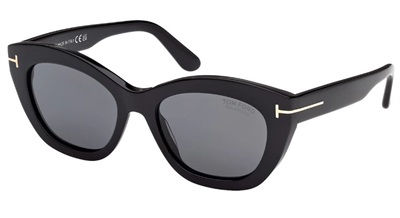 Tom Ford FT1285/S 01D Black Polarized Sunglasses
