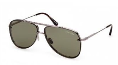 Tom Ford FT1071/S 14N Silver Sunglasses