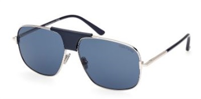 Tom Ford FT1096/S 16V Silver Sunglasses