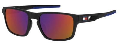 Tommy Hilfiger TH1952S 0VKMI Black and Blue Sunglasses