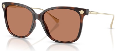 Солнцезащитные очки Versace VE4507U, коричневые, 108/73 CR39 Organik 1.5