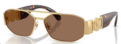 Versace VE2287 100273 Gold Sunglasses
