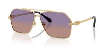 Versace VE2284 1002EL Gold Sunglasses