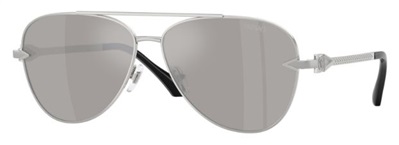 Versace VE2283 10006G Silver Mirrored Sunglasses