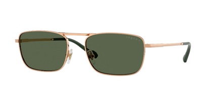 Vogue Eyewear VO4346S 51529A Rose Gold Polarized Sunglasses