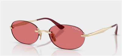 Vogue Eyewear VO4342S 848/75, золотистые солнцезащитные очки