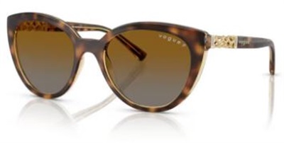 Vogue Eyewear VO5634SB 1508T5 Dark Brown Polarized Sunglasses
