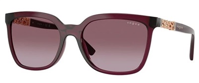 Vogue Eyewear VO5633SB Sunglasses, Violet 29898H CR39 Organic 1.5