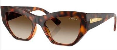 Vogue Eyewear VO5607S Солнцезащитные очки, тёмно-коричневые W65613