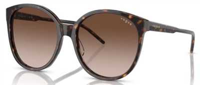 Vogue Eyewear Irony VO5509S Sunglasses, Dark Brown W65613