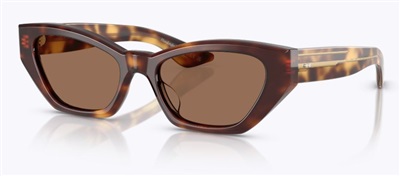 Солнцезащитные очки Oliver Peoples OV5582SU 100773, коричневые и жёлтые