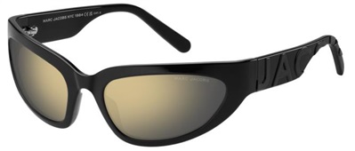 Marc Jacobs MARC738/S 08AJ0 Black Sunglasses
