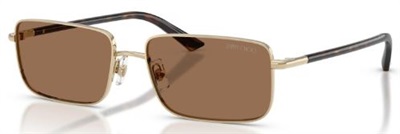 Солнцезащитные очки Jimmy Choo JC4027, золотистые, 300673
