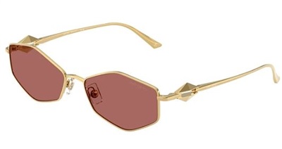 Jimmy Choo JC4017 302369, золотые солнцезащитные очки