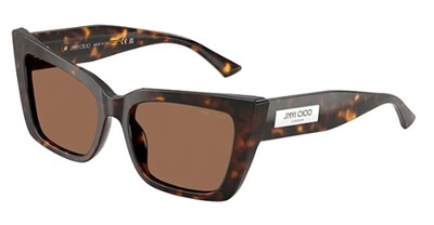 Jimmy Choo JC5041 500273, тёмно-коричневые солнцезащитные очки