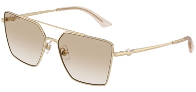 Солнцезащитные очки Jimmy Choo JC4016HB, золотистые, 300611