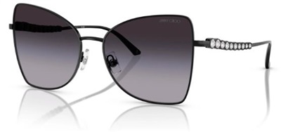 Jimmy Choo JC4010B 30028G — чёрные солнцезащитные очки