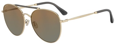 Jimmy Choo İndirimli Abbie/g/s Altın W80K1 Güneş Gözlüğü Aynali