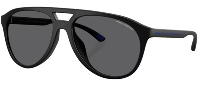Armani Exchange AX4156SU 8078T3 — чёрные поляризационные солнцезащитные очки