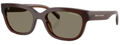 Armani Exchange AX4155SU 837373, коричневые солнцезащитные очки