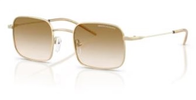 Armani Exchange AX2055S 611013, золотые солнцезащитные очки